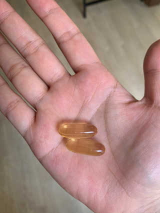 JW중외제약 마이코드 알티지 오메가3 1000 mg — 5점을 준 리뷰어가 2020년 9월 올린 사용 사진