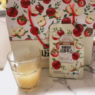 [가든농장]아람담은 사과주스 [가든농장] 아람담은 사과주스 120ml x 15포 — 5점을 준 리뷰어가 2020년 6월 올린 사용 사진