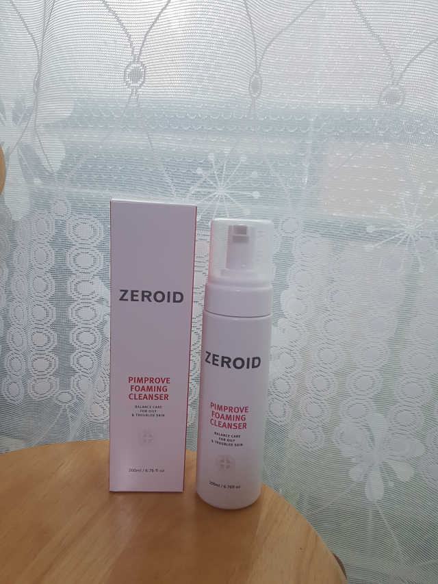 제로이드 핌프로브 포밍클렌저 리뷰 사진