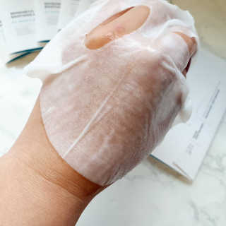 바이오믹 BIOMEEK SENSIMETIC SOOTHING MASK.S — 5점을 준 리뷰어가 2020년 7월 올린 사용 사진