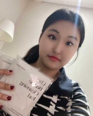 델라본 체리 버블 클렌징 패드 10ea — 3.5점을 준 리뷰어가 2020년 12월 올린 사용 사진