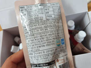 자연에온 몽모랑시 타트체리 착즙 100mL 10개입 2BOX — 4점을 준 리뷰어가 2020년 9월 올린 사용 사진