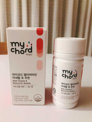 JW중외제약 마이코드 멀티비타민미네랄 포 우먼 — 리뷰어가 2020년 9월 올린 사용 사진