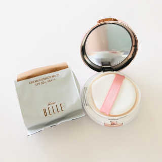 디어벨르 크림쿠션 DEAR BELLE CREAM COUSION — 5점을 준 리뷰어가 2020년 8월 올린 사용 사진