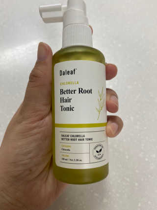 달리프 클로렐라 베러 루트 헤어토닉 100ml — 5점을 준 리뷰어가 2020년 11월 올린 사용 사진