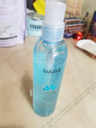 바베 BABE 바베 미셀라 젤 클렌저 — 5점을 준 리뷰어가 2020년 6월 올린 사용 사진