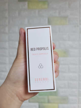 세렌디뷰티 레드 프로폴리스 트리플 앰플 — 5점을 준 리뷰어가 2020년 7월 올린 사용 사진