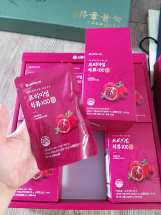 서울약사신협 약사신협_석류100_70ml x 30포 — 5점을 준 리뷰어가 2020년 9월 올린 사용 사진