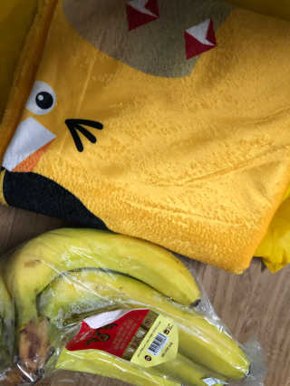 [스미후루] 감숙왕 바나나 1팩 1.3kg + 담요 + 스티커 — 5점을 준 리뷰어가 2020년 10월 올린 사용 사진