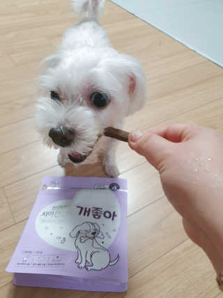 My Pet Care 천연단백질 치아건강에 개좋아 — 5점을 준 리뷰어가 2020년 12월 올린 사용 사진