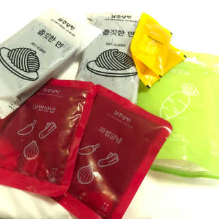 [해주냉면] 신천맛집 매운 비빔냉면 2인분 + 무절임 — 5점을 준 리뷰어가 2020년 5월 올린 사용 사진