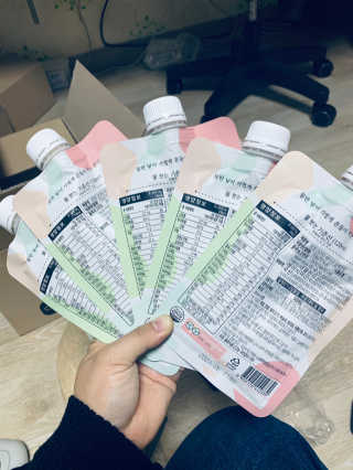 [꾸콤] 참참 OOTD쉐이크 담백한 일주일세트 50g x 5 — 5점을 준 리뷰어가 2020년 11월 올린 사용 사진
