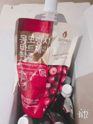 자연에온 몽모랑시 타트체리 착즙 100mL 10개입 2BOX — 4.5점을 준 리뷰어가 2020년 12월 올린 사용 사진