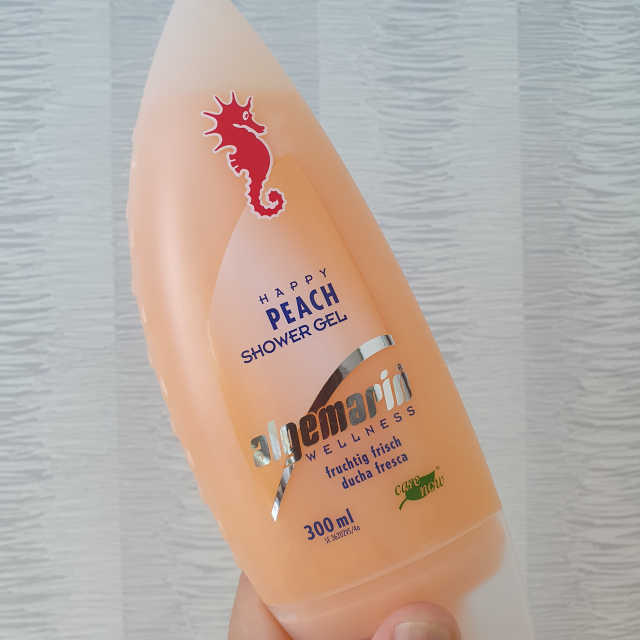 알게마린 해피피치 샤워젤 리뷰 사진