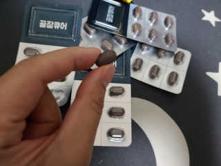 조은약초 꿀잠큐어 제주 감태추출물 감태정 600mg — 3점을 준 리뷰어가 2020년 4월 올린 사용 사진