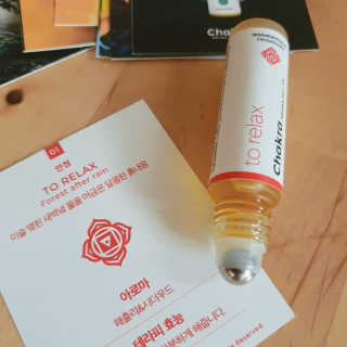 무니스튜디오 차크라 아로마 롤온 7종 10ml — 5점을 준 리뷰어가 2020년 5월 올린 사용 사진