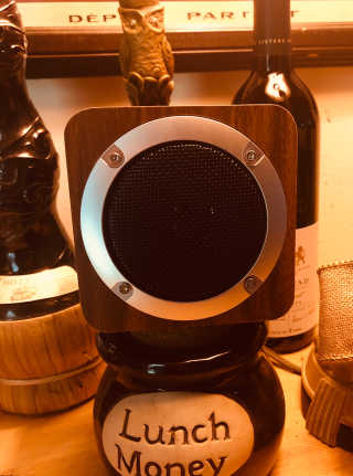 SEVIZ MINI10W 레트로 블루투스 스피커 — 5점을 준 리뷰어가 2020년 9월 올린 사용 사진