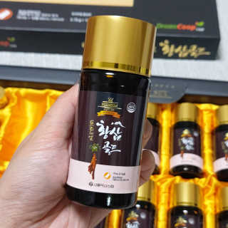서울약사신협_프리미엄황삼골드_3.75g x 12환+75mgx12병 — 5점을 준 리뷰어가 2020년 9월 올린 사용 사진