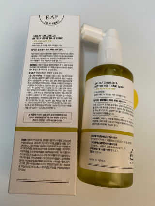 달리프 클로렐라 베러 루트 헤어토닉 100ml — 5점을 준 리뷰어가 2020년 11월 올린 사용 사진