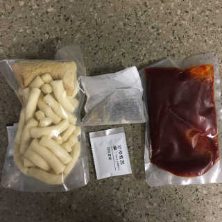 화곡미담 옛날 떡볶이 — 3.5점을 준 리뷰어가 2020년 4월 올린 사용 사진