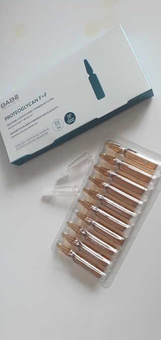 바베 BABE 바베 프로테오글리칸 F+F 앰플 솔루션 — 5점을 준 리뷰어가 2020년 10월 올린 사용 사진