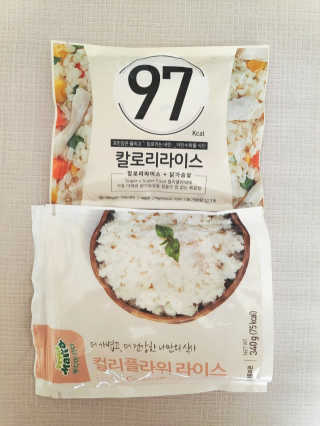 이룸푸드 냉동 컬리플라워 라이스 340g 1팩+칼로리라이스210g 1팩 — 5점을 준 리뷰어가 2020년 4월 올린 사용 사진
