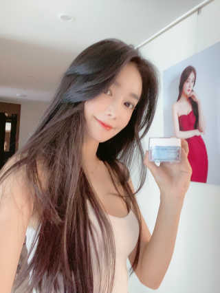 델라본 마린 콜라겐 수분크림 — 5점을 준 리뷰어가 2020년 6월 올린 사용 사진