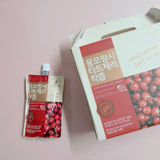 자연에온 몽모랑시 타트체리 착즙 100mL 10개입 2BOX — 5점을 준 리뷰어가 2020년 10월 올린 사용 사진