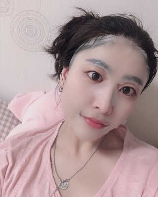 리더스코스메틱 리더스 시카 카밍  마스크 — 5점을 준 리뷰어가 2020년 6월 올린 사용 사진
