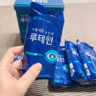 서울약사신협_내몸애눈건강루테인_2g x 50포 — 4점을 준 리뷰어가 2020년 11월 올린 사용 사진