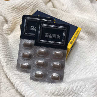 조은약초 꿀잠큐어 제주 감태추출물 감태정 600mg — 5점을 준 리뷰어가 2020년 7월 올린 사용 사진