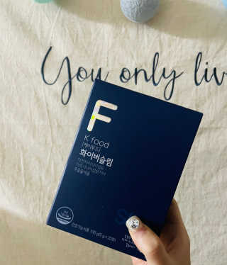 똥기사의 케이푸드 화이버슬림 — 5점을 준 리뷰어가 2020년 12월 올린 사용 사진