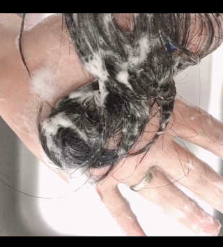 에이처드 유산균 탈모 샴푸 500ml — 5점을 준 리뷰어가 2020년 9월 올린 사용 사진