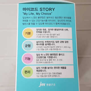 JW중외제약 마이코드 알티지 오메가3 1000 mg — 5점을 준 리뷰어가 2020년 8월 올린 사용 사진