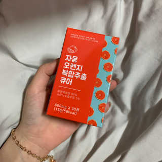 조은약초 자몽 오렌지 복합물 추출물 과라나 나린진 큐어 — 3점을 준 리뷰어가 2020년 5월 올린 사용 사진