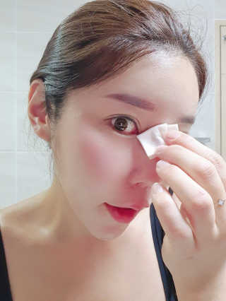 [헬로아이즈] 아이더마 베이비 아이클리너 — 5점을 준 리뷰어가 2020년 9월 올린 사용 사진