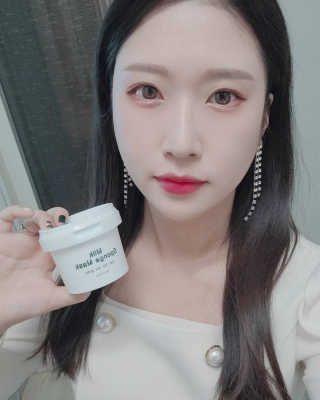 리더스코스메틱 리더스 밀크 스폰지 마스크 — 4점을 준 리뷰어가 2020년 11월 올린 사용 사진