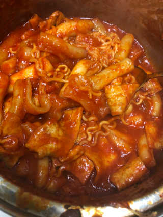 화곡미담 옛날 떡볶이 — 5점을 준 리뷰어가 2020년 4월 올린 사용 사진