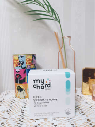 JW중외제약 마이코드 알티지 오메가3 1000 mg — 3.5점을 준 리뷰어가 2020년 8월 올린 사용 사진