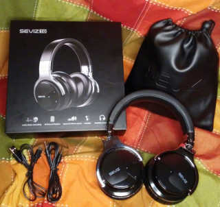 SEVIZ Bluetooth Headphones 10 3color — 5점을 준 리뷰어가 2020년 10월 올린 사용 사진