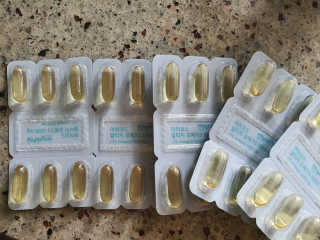 JW중외제약 마이코드 알티지 오메가3 1000 mg — 4점을 준 리뷰어가 2020년 9월 올린 사용 사진