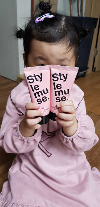ATS스타일 뮤즈 ATS 스타일 뮤즈 리페어 컬 크림 50ml X 2EA — 5점을 준 리뷰어가 2020년 10월 올린 사용 사진