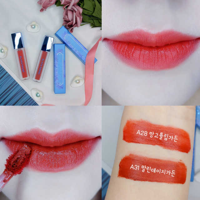 [블랙루즈] 에어 핏 벨벳 틴트 시즌6 5종 중 택1+랜덤1 리뷰 사진