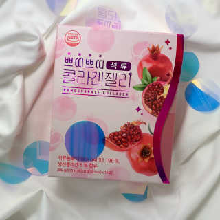 헬스업_쁘띠쁘띠석류콜라겐젤리_20g x 14포 — 4점을 준 리뷰어가 2020년 9월 올린 사용 사진