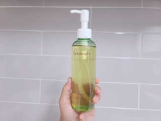 스킨큐어 산다화 순한 클렌징 동백 오일 200ml — 5점을 준 리뷰어가 2020년 5월 올린 사용 사진