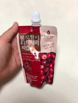 자연에온 몽모랑시 타트체리 착즙 100mL 10개입 2BOX — 5점을 준 리뷰어가 2020년 10월 올린 사용 사진