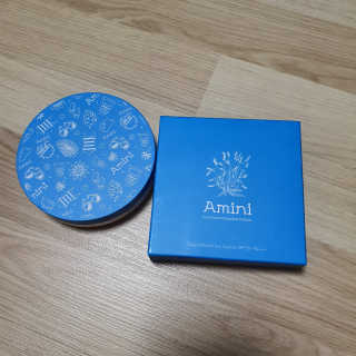 아미니 아쿠아 프로텍터 선쿠션 — 4점을 준 리뷰어가 2020년 4월 올린 사용 사진