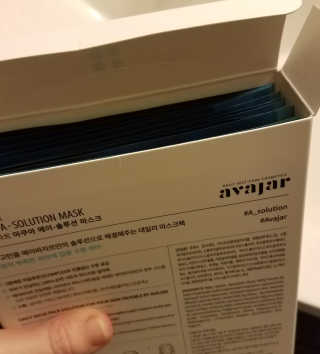 Avajar A-Solution 마스크 — 5점을 준 리뷰어가 2020년 12월 올린 사용 사진