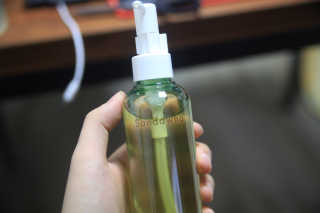 스킨큐어 산다화 순한 클렌징 동백 오일 200ml — 4점을 준 리뷰어가 2020년 5월 올린 사용 사진