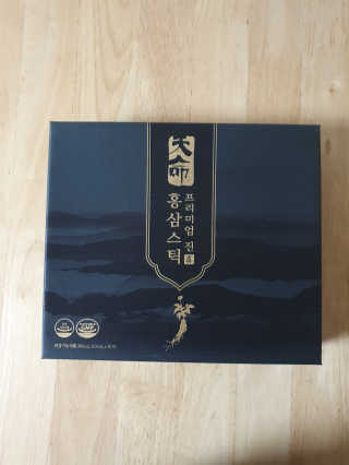 헬스업_천명진프리미엄홍삼스틱_10ml x 30포 — 5점을 준 리뷰어가 2020년 10월 올린 사용 사진